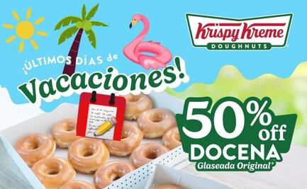 Krispy Kreme lanza promoción especial de docenas de donas a mitad de precio; ¿cuándo y cómo aplica?