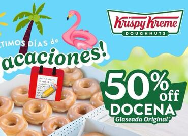 Krispy Kreme lanza promoción especial de docenas de donas a mitad de precio; ¿cuándo y cómo aplica?