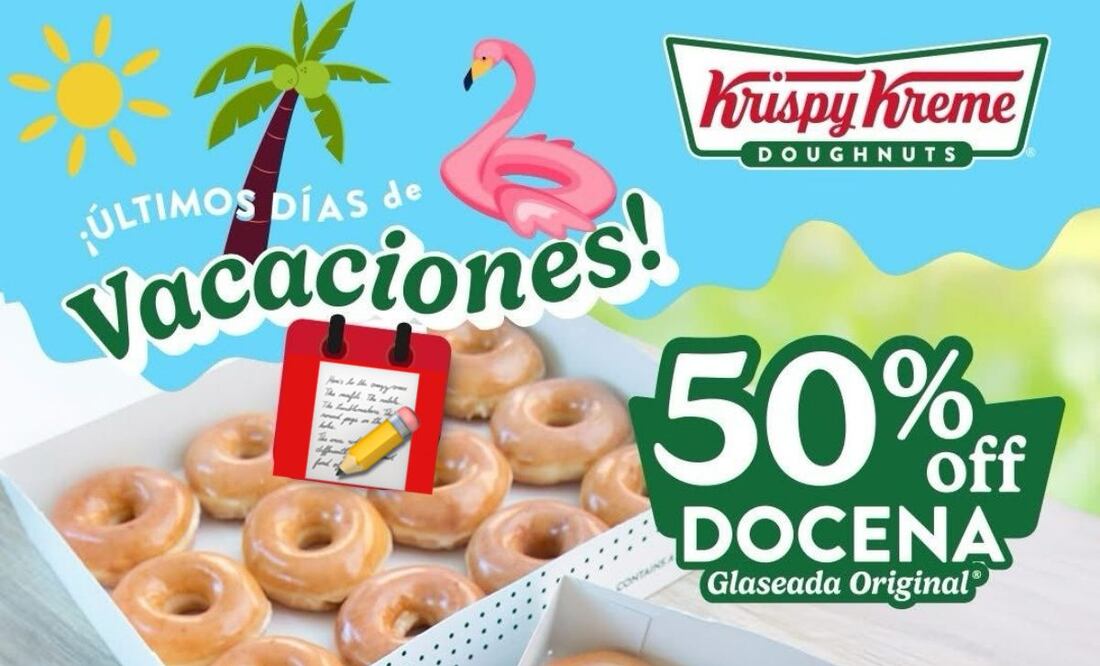 Descubre todos los detalles de esta promoción. Foto: Krispy Kreme