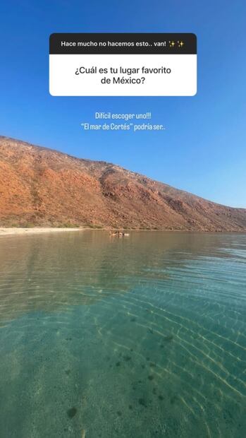 Renata Notni reveló cuál es su lugar favorito de México