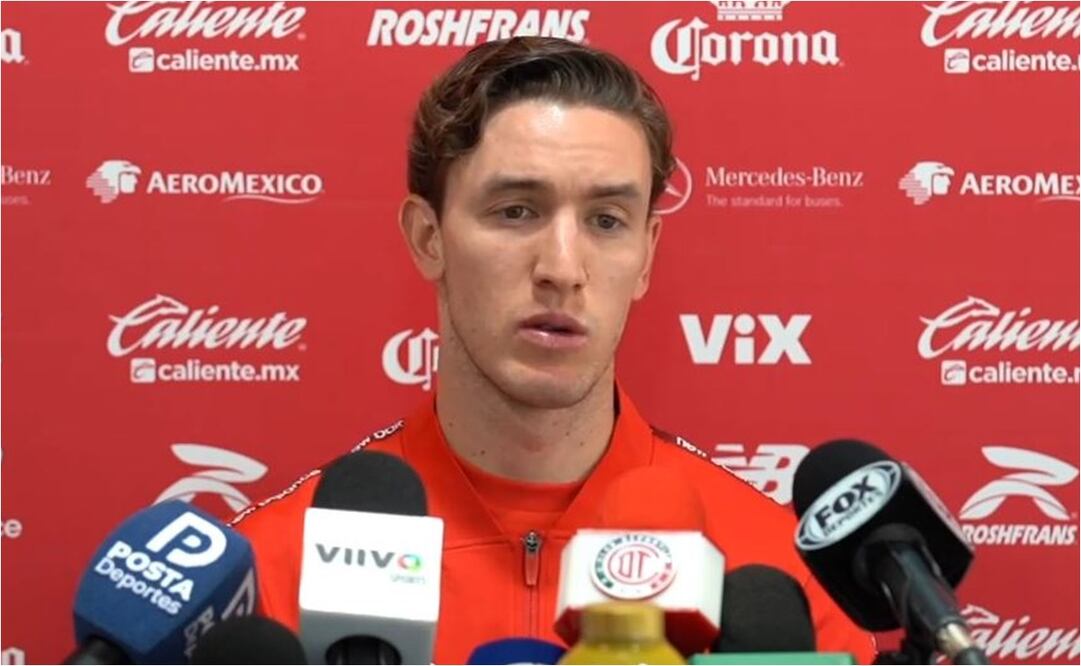 Marcel Ruiz en conferencia de prensa. FOTO: ESPECIAL