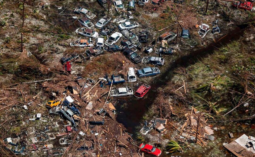 Grand Bahama tras el paso del huracán Dorian  (Fotos: AFP)