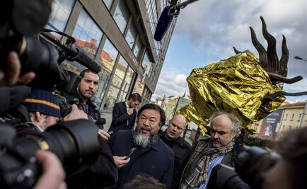 Praga: Ai Weiwei recuerda a refugiados