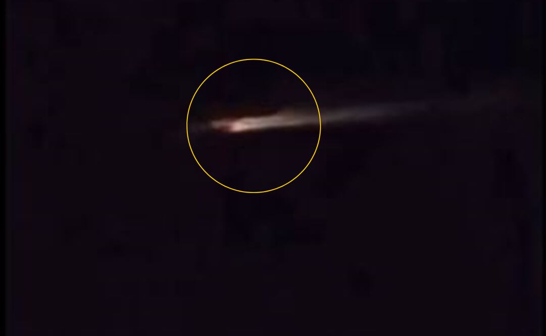 Captan sorprendente avistamiento en Tamaulipas. Foto: Captura de video