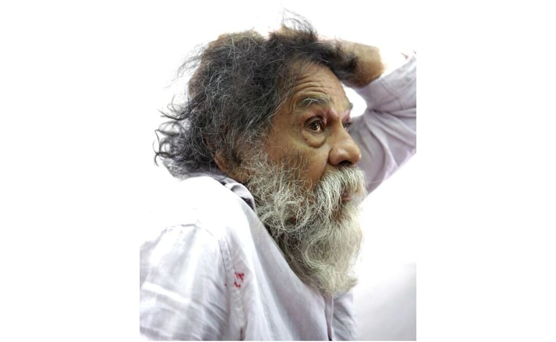 El artista zapoteco en una imagen de julio de 2017. Archivo El Universal