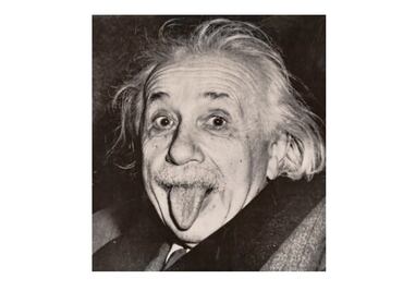 A subasta, la copia más antigua de icónica foto de Albert Einstein
