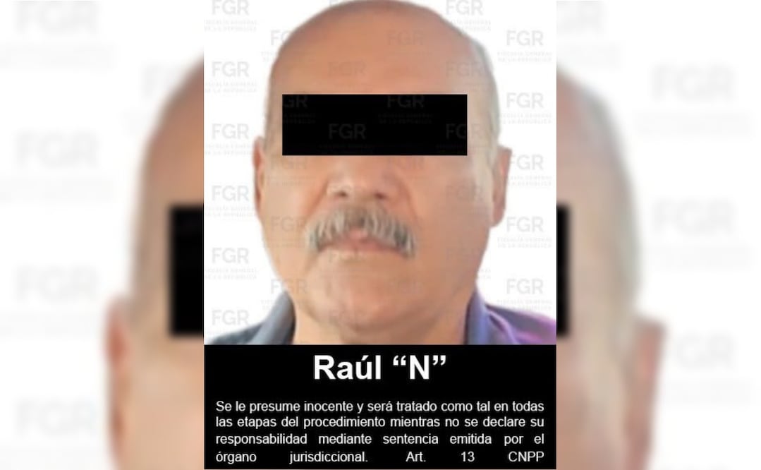 Raúl Campos Espinoza. Foto: X @FGRMexico