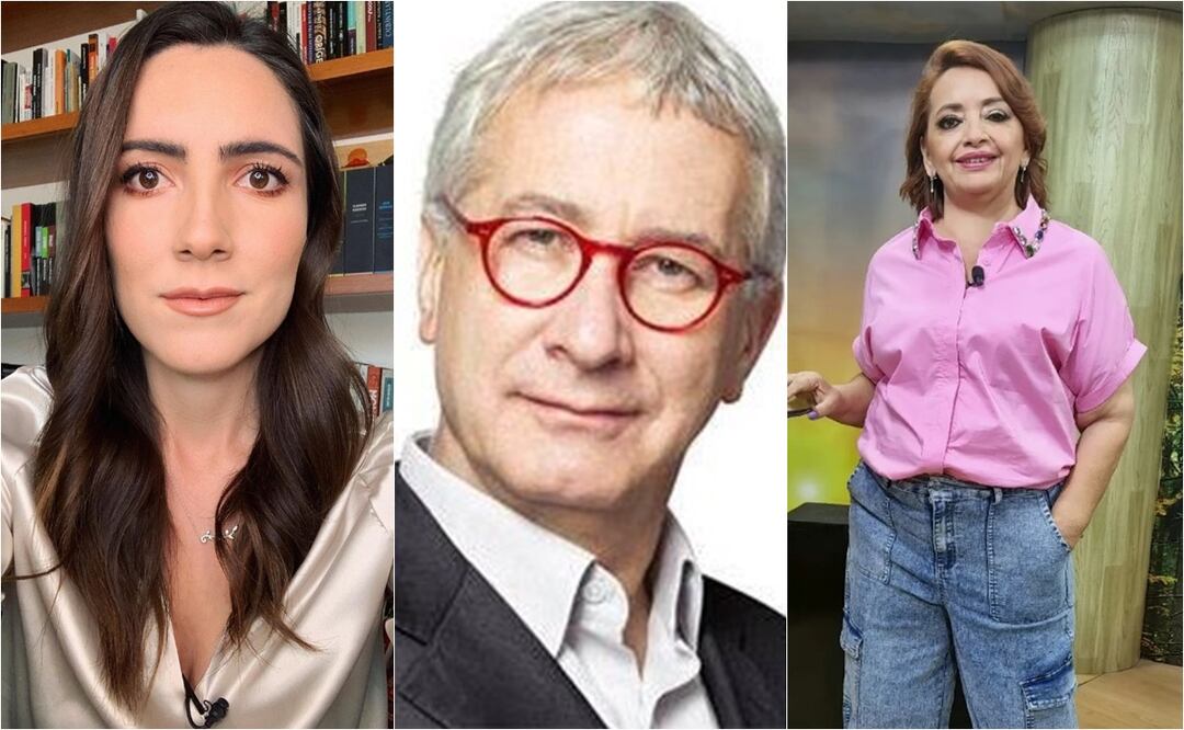 Moderadores tercer debate presidencial. Foto: Especial