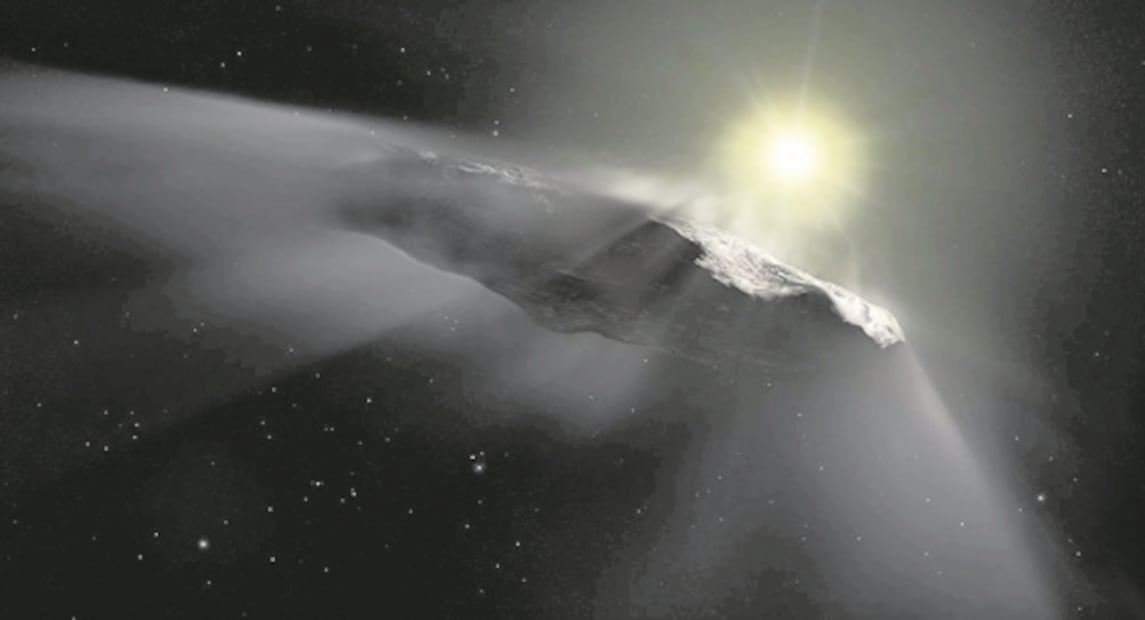 Estudio asegura que el primer objeto interestelar es un "conejito de polvo"