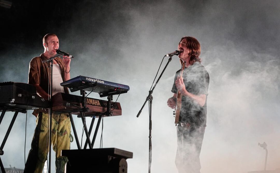 Parcels durante el segundo día del Corona Capital. Foto: Gabriel Pano/EL UNIVERSAL.