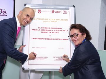 Universidad Rosario Castellanos y el Consejo Ciudadano firman convenio para apoyar a estudiantes víctimas de delitos