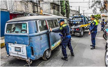 Chatarrizados, 33 mil vehículos