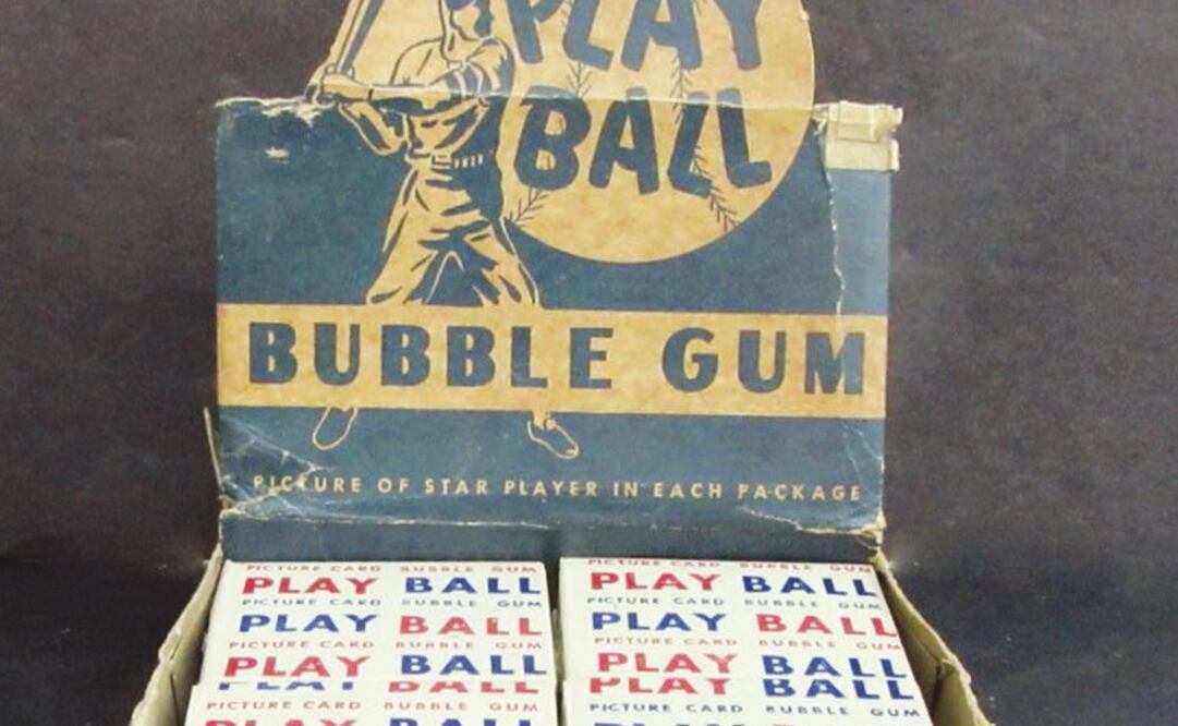 El conjunto incluye tarjetas de la serie Bowman que datan de 1948. (TWITTER)