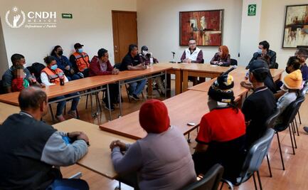 CNDH acuerda acompañar a migrantes en reuniones con el gobierno federal
