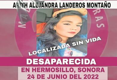 Identifican restos calcinados; era Arith Alejandra