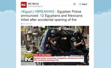 12 dead after Egyptian security forces shoot at Mexican tourists