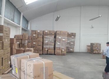 Semar distribuye insumos médicos procedentes de China para atender Covid-19