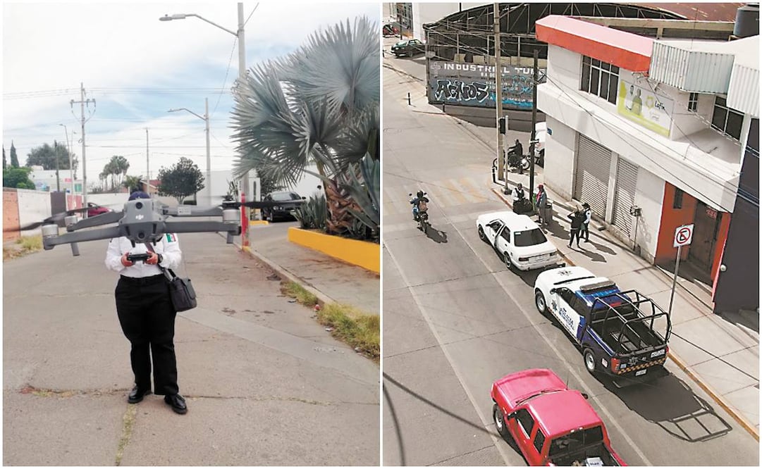 Los drones apoyarán a las unidades de seguridad en tierra, a fin de ayudar a la policía municipal en la prevención de delitos. Fotos: ESPECIALES