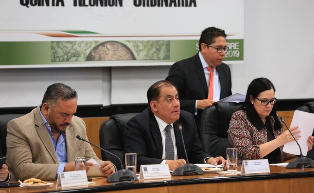 Comparecencia de José de Luna Martínez ante la Comisión de Hacienda y Crédito Público. / Tomada de Twitter @CanalCongreso