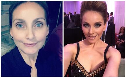 Elizabeth Álvarez posa sin maquillaje 