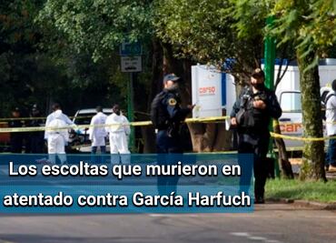 ¿Quienes eran los escoltas que fallecieron en el ataque a García Harfuch?