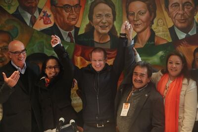 ​Ricardo Anaya se registra como precandidato presidencial de MC