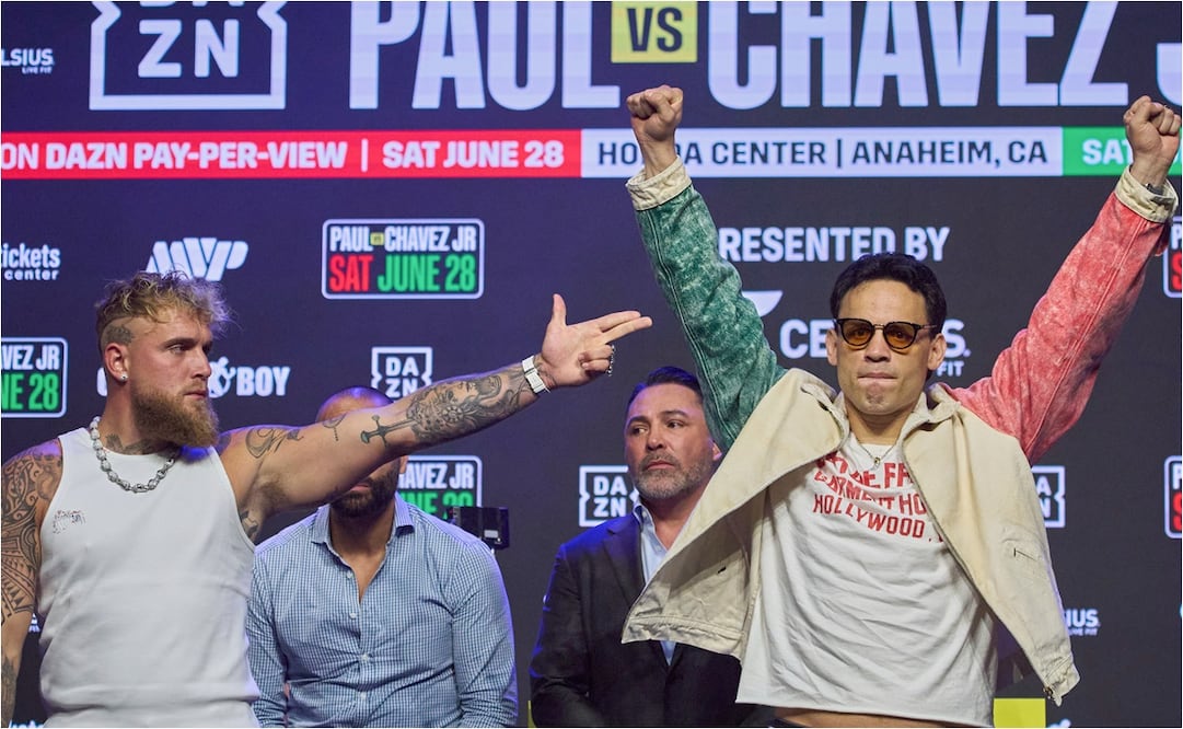 FOTO: AP - Jake Paul arremete contra Julio César Chávez Jr; asegura que arruinó el legado de su padre