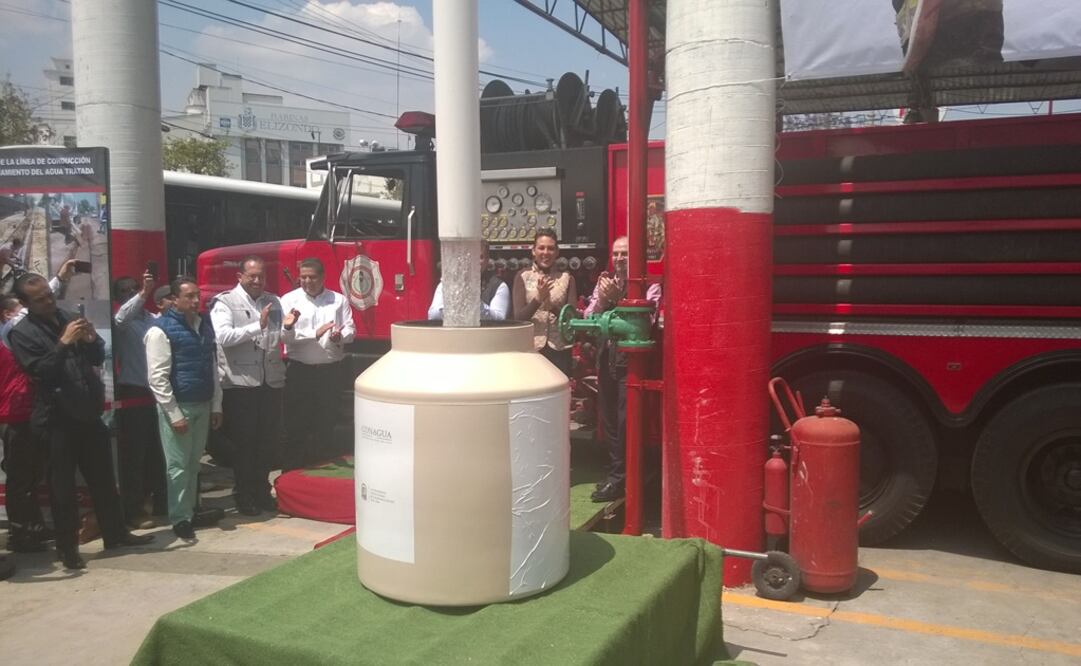 El agua también servirá para el riego de parques y jardines. /Juan Manuel Barrera - EL UNIVERSAL