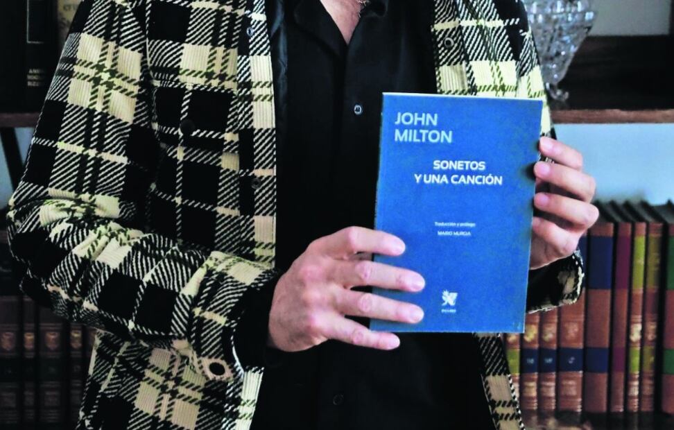 Murgia ganó recientemente el Premio Bellas Artes de Traducción Literaria Margarita Michelena 2023 por Sonetos y una canción. Foto: Fernanda Rojas / EL UNIVERSAL