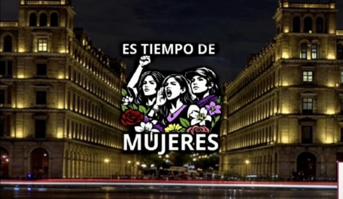 Zócalo de CDMX tendrá alumbrado especial por el 8M; iluminación monumental debutará en marzo. Foto: Especial