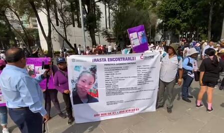 Día de las Madres: Buscadoras marchan en CDMX en búsqueda de sus hijos desaparecidos