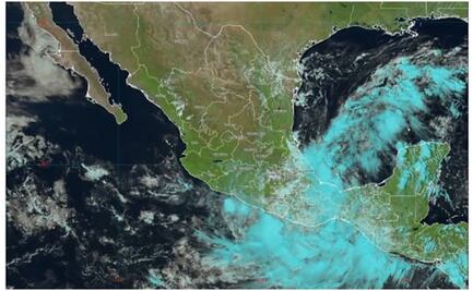 Depresión tropical Once-E se intensifica; Conagua prevé toque tierra en Oaxaca como tormenta "Kristy"