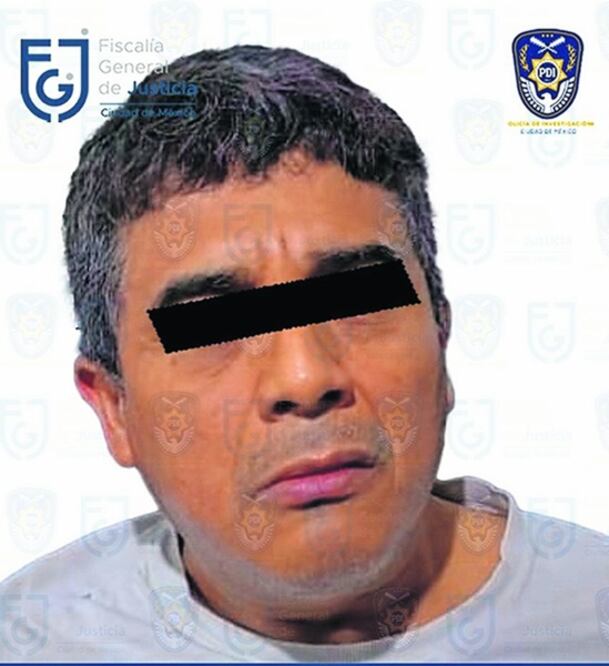 Nicolás Enrique “N” fue detenido durante un cateo en un inmueble en la colonia Agrícola Oriental. Foto: Especial