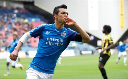"Chucky" Lozano anota doblete y marca una asistencia en victoria del PSV