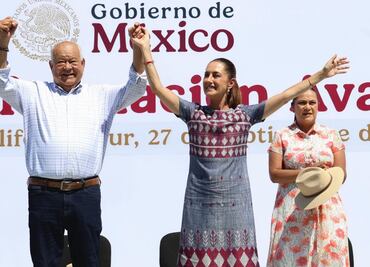 Sheinbaum destaca modelo social de la 4T; en 6 años de gobiernos morenistas salieron de la pobreza 13.5 millones, señala