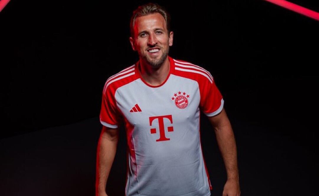 Harry Kane con la camiseta del Bayern Múnich / Foto: Especiales