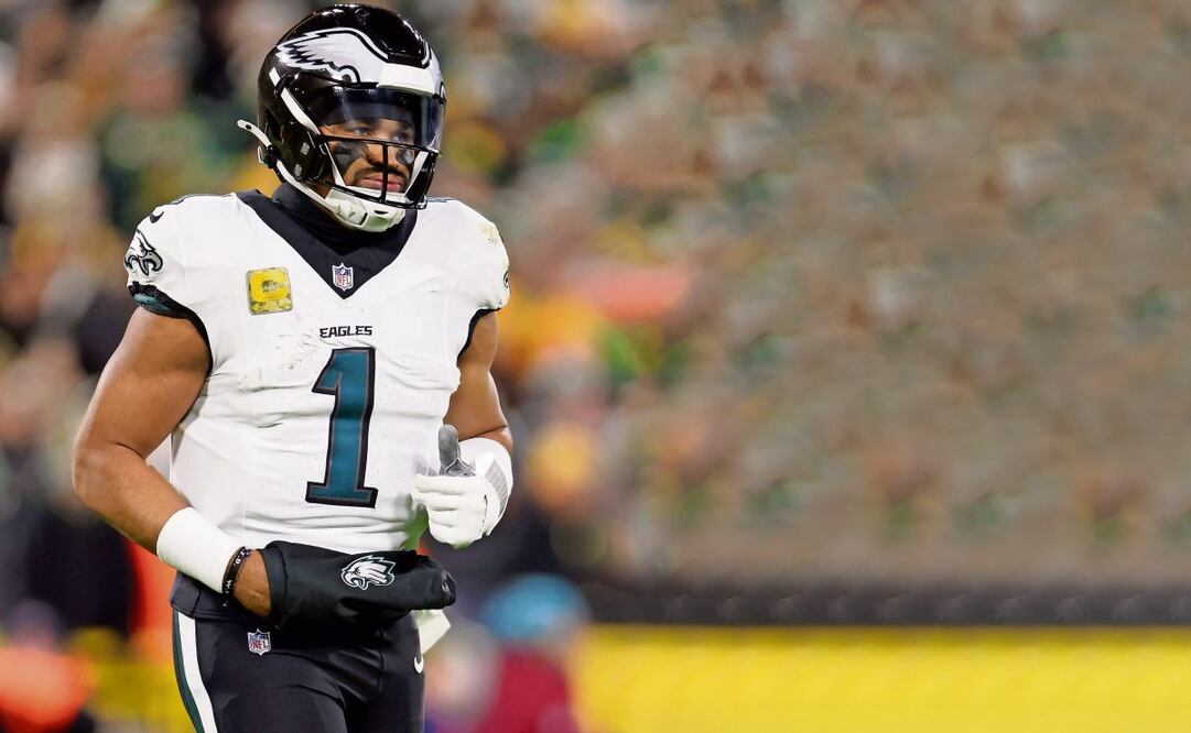 Jalen Hurts ha encontrado el ritmo. Foto: Michael Reaves / AFP