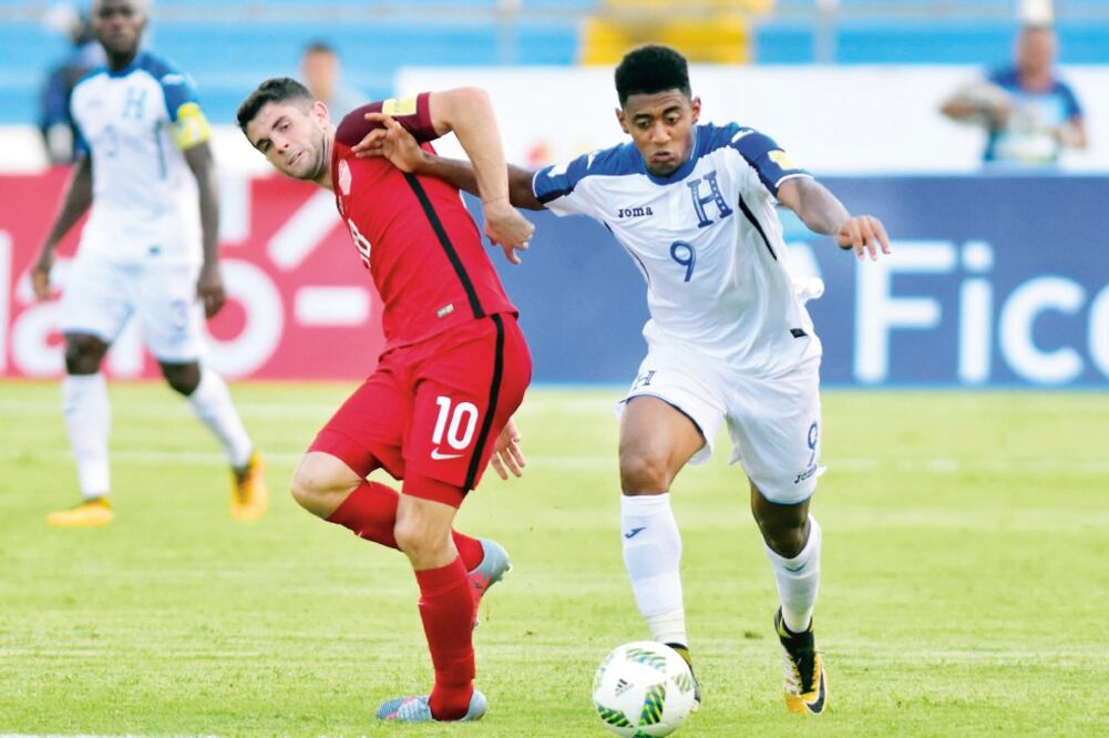 Los catrachos no supieron mantener la ventaja ante los de Bruce Arena. FOTO: JOSÉ VALLE. EFE