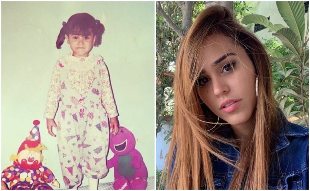 Yanet García, "la chica del clima", compartió en Instagram su foto de niña