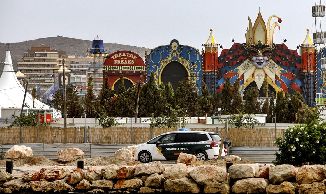 El accidente se produjo poco después de las 4 de la mañana hora local (02H00 GMT) en el festival de música electrónica Medusa Circus of Madness, en la playa de Cullera, al sur de Valencia. Foto: EFE
