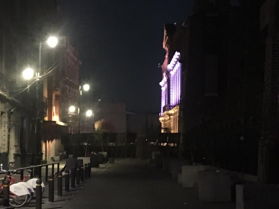 Refuerzan seguridad en inmediaciones de Palacio Nacional