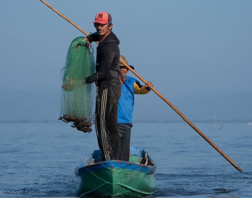 Pescadores en Chiapas. (Fotografía: Xavier Basurto)