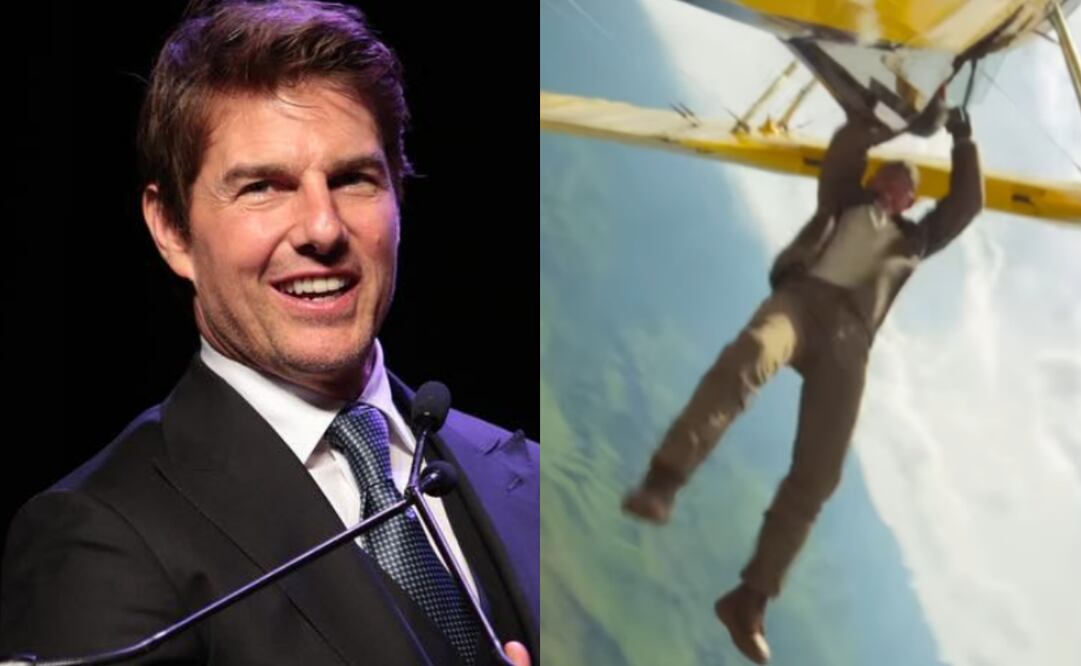 El actor Tom Cruise en las escenas de su película de "Mission Impossible: The Final Reckoning". Fotos y captura vía Instagram oficial.
