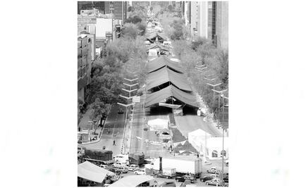 A 13 años del plantón de Reforma de AMLO, entra en vigor "ley Garrote"