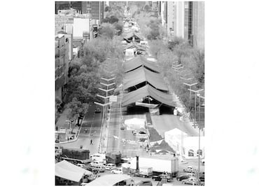 A 13 años del plantón de Reforma de AMLO, entra en vigor "ley Garrote"