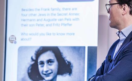 "Chatbot" contará la historia de Ana Frank en Facebook