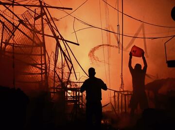 Fire destroys La Merced market in Mexico City
