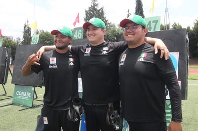 Sebastián García, Juan del Río y Máximo Méndez entregan a México segundo bronce en la Copa del Mundo de Tiro con Arco