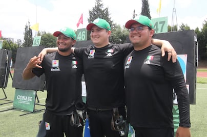 Sebastián García, Juan del Río y Máximo Méndez entregan a México segundo bronce en la Copa del Mundo de Tiro con Arco