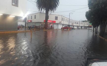 ​Lluvias dejan inundaciones en cuatro municipios del Edomex